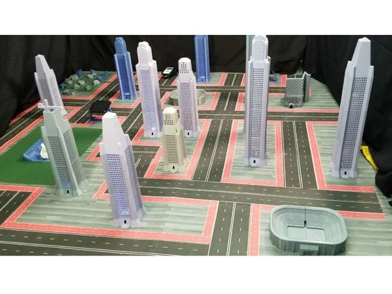 城市建筑模型