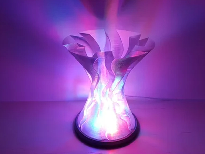 抛物面波纹雕刻灯罩