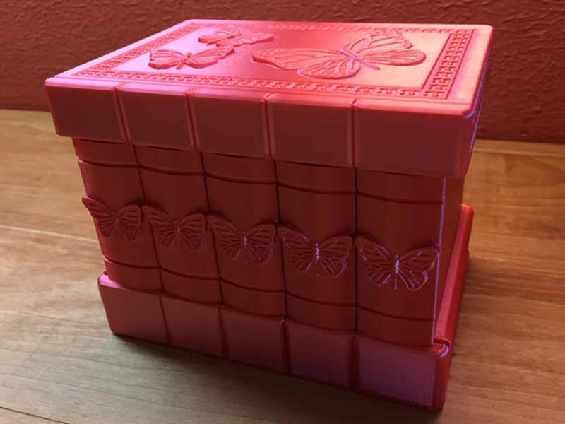 保密蝴蝶盒子