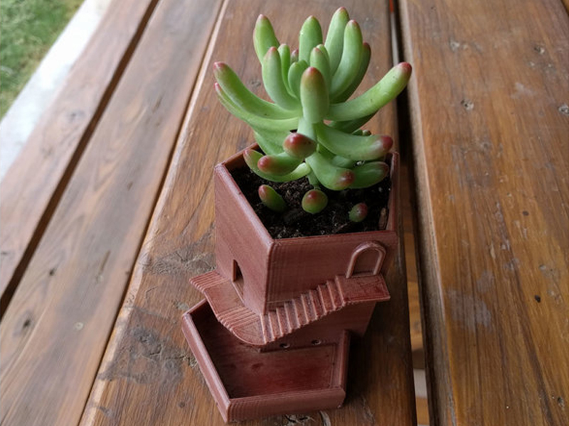 塔式花盆