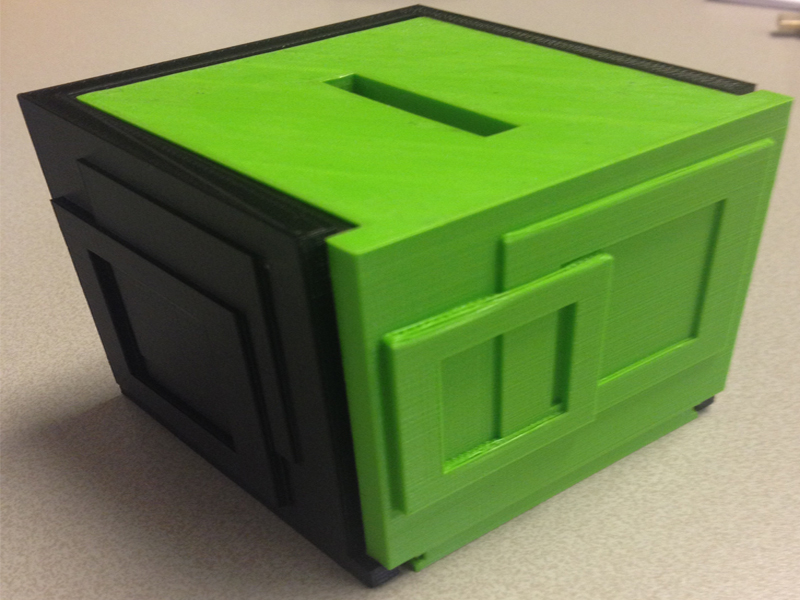 方形存钱罐