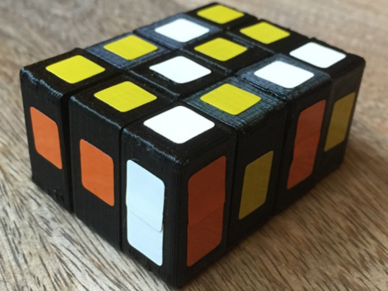1x3x4扭曲拼图