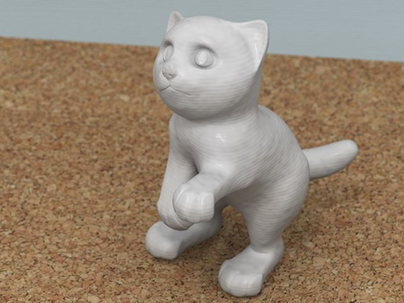 站着的猫