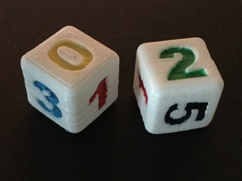 数字骰子