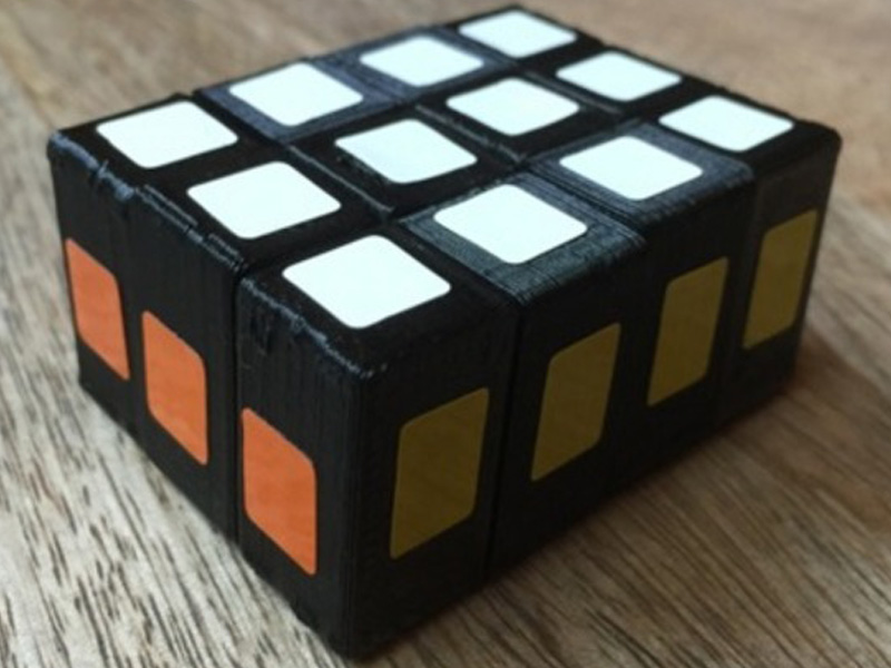 1x3x4扭曲拼图
