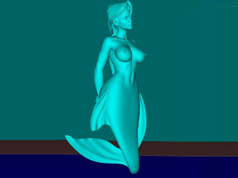胖乎乎的美人鱼