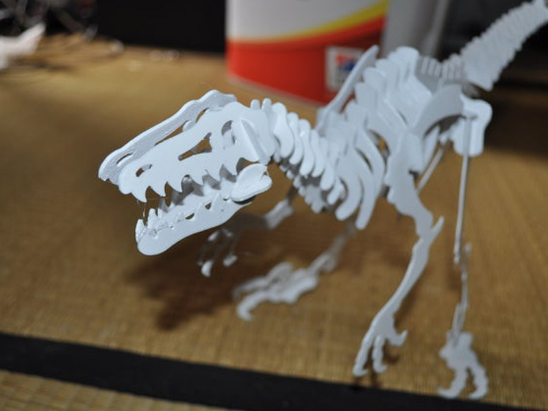 迅猛龙3D拼图