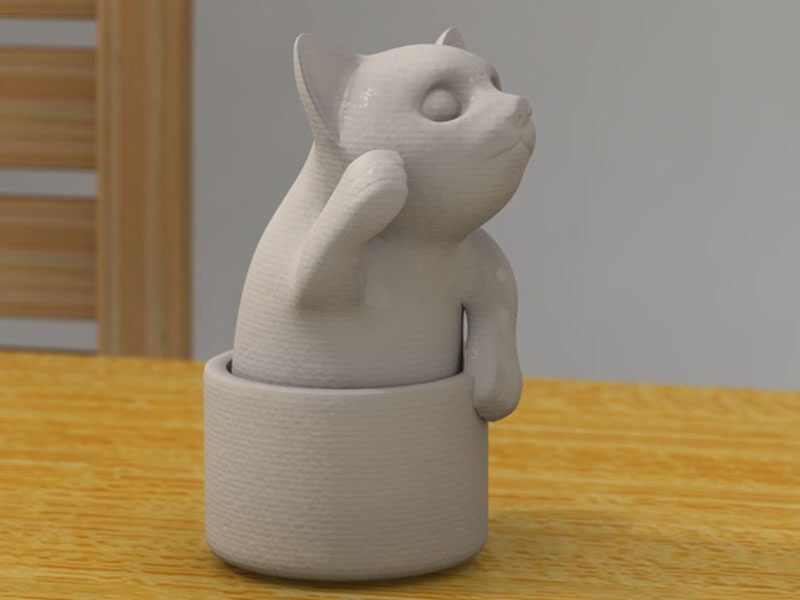 杯子里的小猫