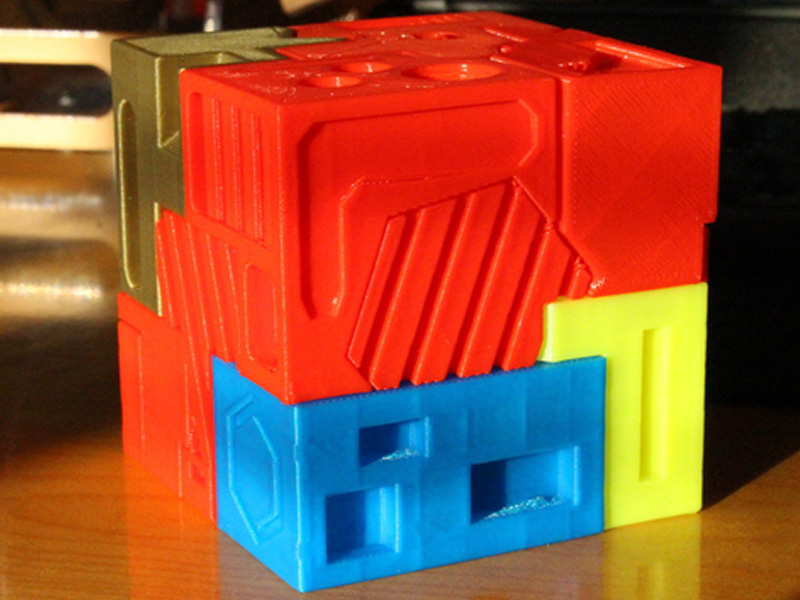 外星堡垒拼图方块