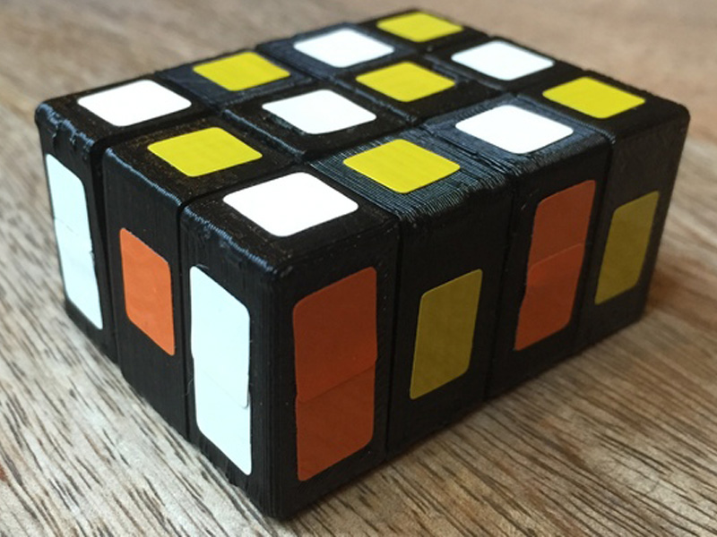 1x3x4扭曲拼图