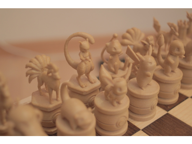 口袋妖怪国际象棋套装