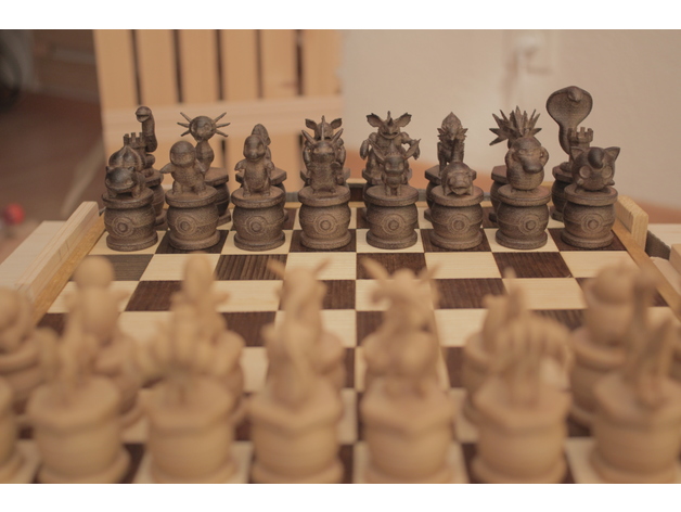 口袋妖怪国际象棋套装
