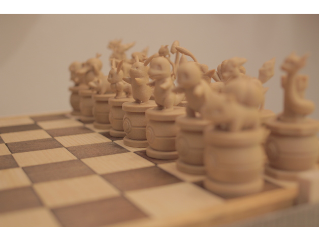 口袋妖怪国际象棋套装