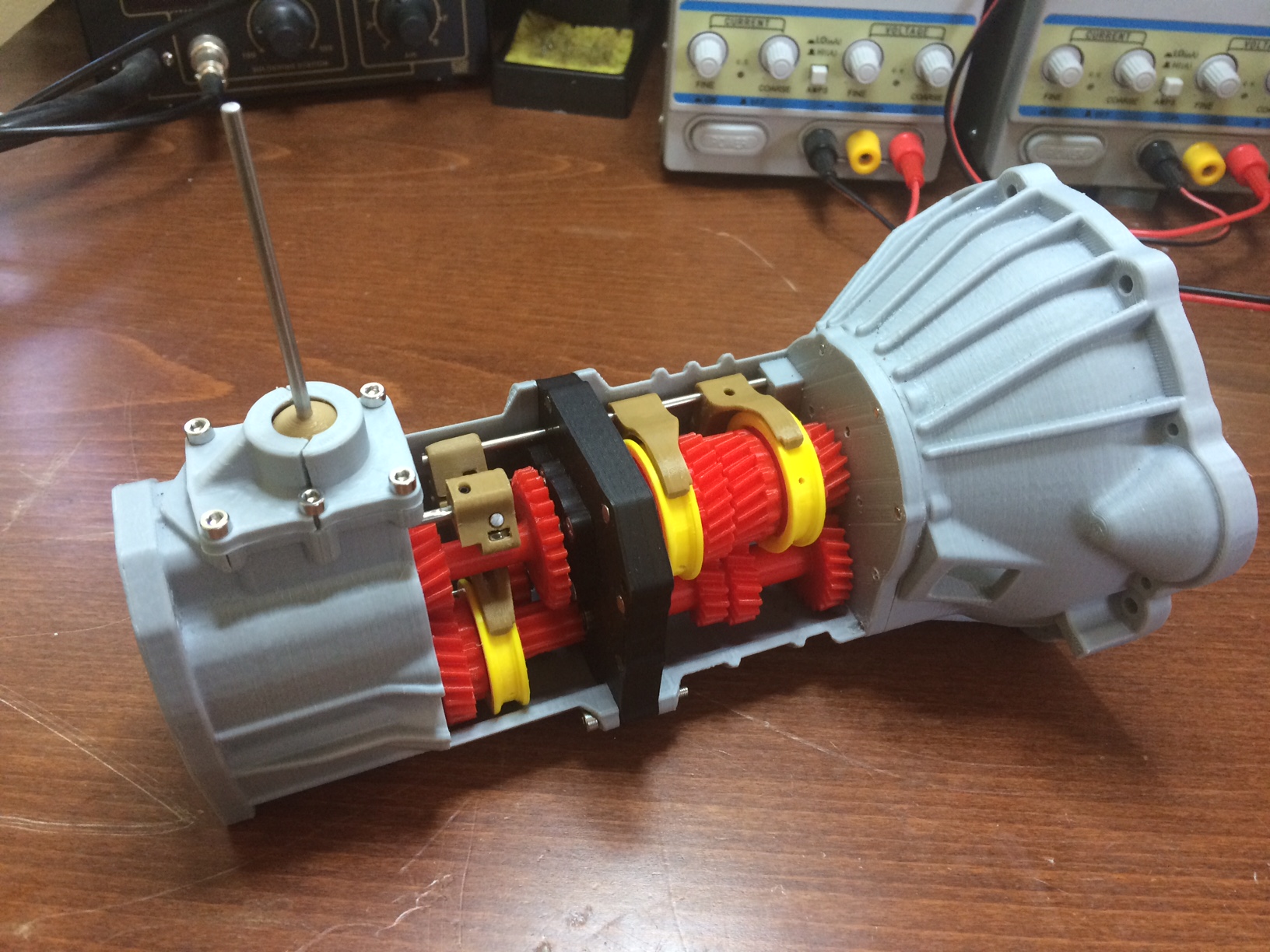 丰田22RE 5速变速器模型