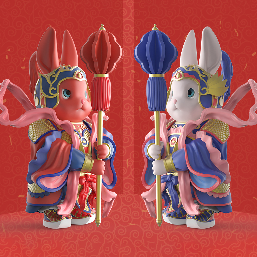 兔年门神