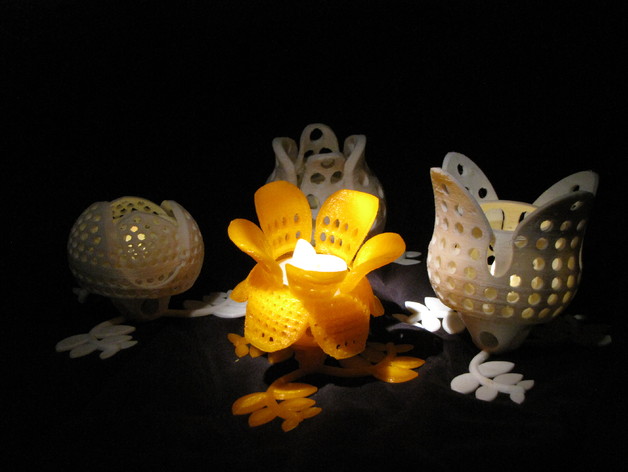 花朵小灯