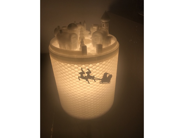 圣诞村灯罩 圣诞村灯罩